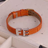 Wholesale Jewelry Retro Style Geometric Leather Strap Copper Electroplated Bracelet With Letters Love Pattern