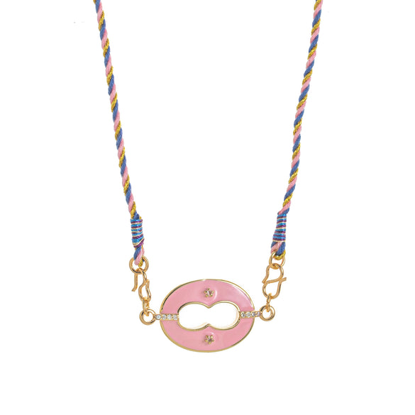 Wholesale Jewelry Retro Style Geometric Love Heart Lip Titanium Steel Pendant Gold Plated Ochain Clavicle Chain