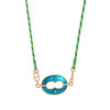 Wholesale Jewelry Retro Style Geometric Love Heart Lip Titanium Steel Pendant Gold Plated Ochain Clavicle Chain
