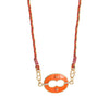 Wholesale Jewelry Retro Style Geometric Love Heart Lip Titanium Steel Pendant Gold Plated Ochain Clavicle Chain