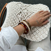 Wholesale Jewelry Retro Style Geometric Resin Handmade Halo Gradient Bracelet For Women
