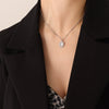Wholesale Jewelry Retro Style Natural Cat's Eye Stone And Turquoise Titanium Steel Earrings And Necklace With Electroplating