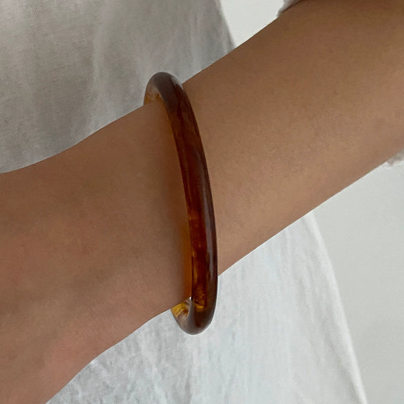 Wholesale Jewelry Retro Style Resin Geometric Handmade Bracelet