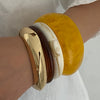 Wholesale Jewelry Retro Style Resin Geometric Handmade Bracelet