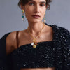 Wholesale Jewelry Retro Style Star Pendant Copper Electroplated Ochain Necklace For Ladies