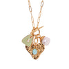 Wholesale Jewelry Retro Style Star Pendant Copper Electroplated Ochain Necklace For Ladies