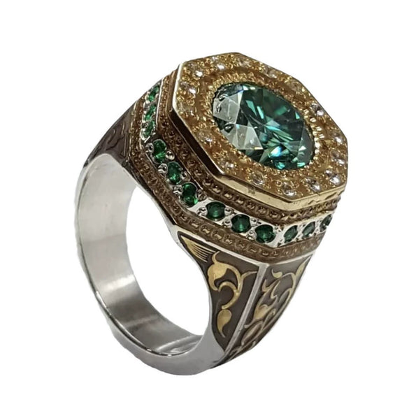 Wholesale Jewelry Retro Style Totem Alloy Men's Jewelry With Electroplating