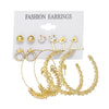 Wholesale Jewelry Retro Vintage Style Geometric Crystal Alloy Microinlay Tassel Pendant Earrings Set For Women