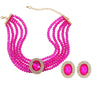 Wholesale Jewelry Rhinestone Geometric Earrings And Necklaces