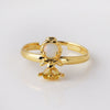 Wholesale Jewelry Ring Copper Zircon Cartoon Animal Geometric Style Microinlaid Colorful Zircon
