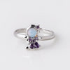 Wholesale Jewelry Ring Copper Zircon Cartoon Animal Geometric Style Microinlaid Colorful Zircon