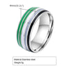 Wholesale Jewelry Ring Titanium Steel Geometric Glue