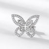 Wholesale Jewelry S925 Silver Geometric Butterfly Stud Earrings For Women