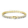 Wholesale Jewelry S925 Sterling Silver Bracelet With Geometric Pattern And Electroplating For Women
