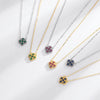 Wholesale Jewelry S925 Sterling Silver Four Leaf Clover Flower Light Luxury Necklace