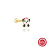 Wholesale Jewelry S925 Sterling Silver Geometric Cartoon Animal Ear Jewelry With Environmentally Friendly Electroplating