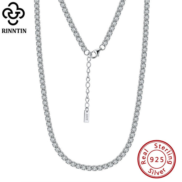 Wholesale Jewelry S925 Sterling Silver Geometric Clavicle Chain Necklace With Electroplating
