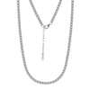 Wholesale Jewelry S925 Sterling Silver Geometric Clavicle Chain Necklace With Electroplating