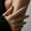Wholesale Jewelry S925 Sterling Silver Heart Shaped Sweet Style Ring Bracelet With Seiko Design