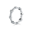 Wholesale Jewelry S925 Sterling Silver Love Water Drops Bell Microinlay Women's Earrings Ring Bracelet