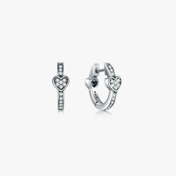 Wholesale Jewelry S925 Sterling Silver Love Water Drops Bell Microinlay Women's Earrings Ring Bracelet