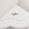 Wholesale Jewelry S925 Sterling Silver Microinlaid Zircon Double Hanging Pendant Handmade Diy Connector For Bracelet Necklace Earrings Round Pattern Simple Geometric Style
