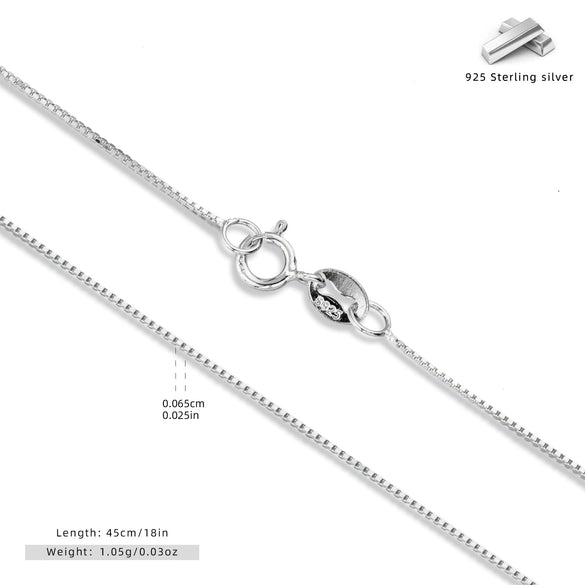 Wholesale Jewelry S925 Sterling Silver Simple Ushape Clavicle Chain Electroplated