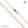 Wholesale Jewelry S925 Sterling Silver Simple Ushape Clavicle Chain Electroplated