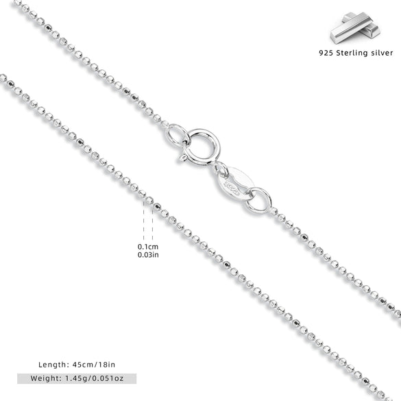 Wholesale Jewelry S925 Sterling Silver Simple Ushape Clavicle Chain Electroplated