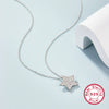 Wholesale Jewelry Set 925 Silver Light Luxury Style With Star Pattern And Zircon Inlay For Women