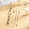 Wholesale Jewelry Set Snakeshaped Aluminum Alloy And Alloy Band With Plexiglass Mirror For Female