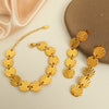 Wholesale Jewelry Set 316L Stainless Steel Earrings And Bracelets Electroplating Fashion Natural Style Unisex And Women's