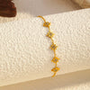 Wholesale Jewelry Set Women's Stainless Steel Electroplated Jewelry With Stars Sun And Moon Clouds And Universe Patterns Earrings Bracelet