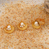 Wholesale Jewelry Shell Pearl Stainless Steel Marine Organisms Electroplating Women's Hip Hop Style