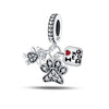 Wholesale Jewelry 225 Silver Animal Dripping Oil Style Diy Pendant Accessories Bracelet