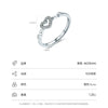 Wholesale Jewelry Silver Cool Style Heartshaped Ring For Women