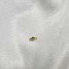 Wholesale Jewelry Silver 925 Inlaid Zircon Double Hanging Round Diy Semi Finished Bracelet Necklace Connecting Piece Material