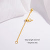 Wholesale Jewelry Silver 925 Love Minimalist Hollow Fivepointed Star Goldfish Pendant With Zirconia Design
