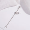 Wholesale Jewelry Silver 925 Love Minimalist Hollow Fivepointed Star Goldfish Pendant With Zirconia Design