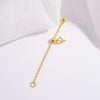 Wholesale Jewelry Silver 925 Love Minimalist Hollow Fivepointed Star Goldfish Pendant With Zirconia Design
