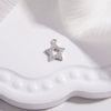 Wholesale Jewelry Silver 925 Love Minimalist Hollow Fivepointed Star Goldfish Pendant With Zirconia Design