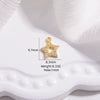 Wholesale Jewelry Silver 925 Love Minimalist Hollow Fivepointed Star Goldfish Pendant With Zirconia Design