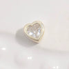 Wholesale Jewelry Silver Love Round Beaded Diy Bracelet Necklace With Diamond Design