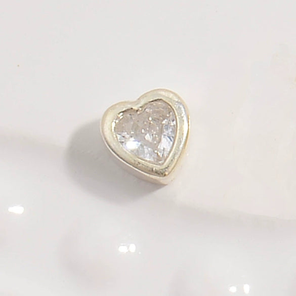 Wholesale Jewelry Silver Love Round Beaded Diy Bracelet Necklace With Diamond Design
