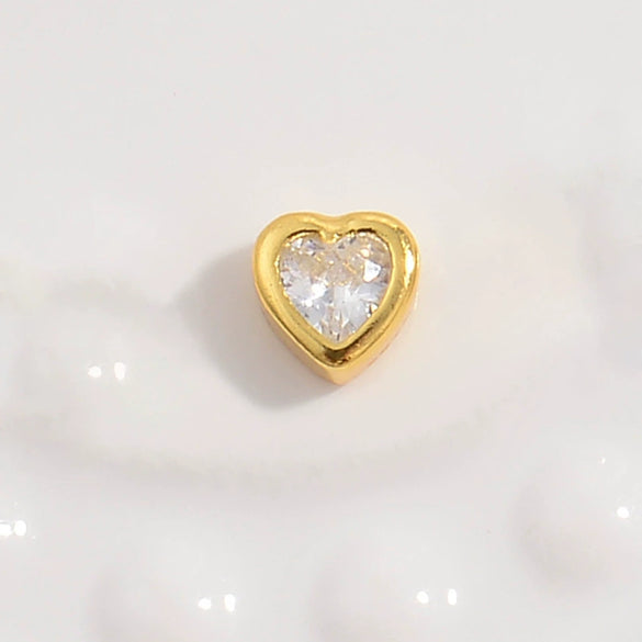 Wholesale Jewelry Silver Love Round Beaded Diy Bracelet Necklace With Diamond Design