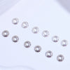 Wholesale Jewelry Silver Round Pearl Spacer Electroplated Necklace Accessories