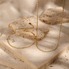 Wholesale Jewelry Silver 925 Small Square Electroplated Necklace And Bracelet Light Luxury Design