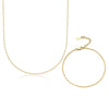Wholesale Jewelry Silver 925 Small Square Electroplated Necklace And Bracelet Light Luxury Design
