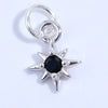 Wholesale Jewelry Silver 925 Star Pendant With Zirconia For Bracelet Necklace Earrings
