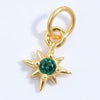 Wholesale Jewelry Silver 925 Star Pendant With Zirconia For Bracelet Necklace Earrings